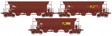 REE Modeles WB-803 SNCF Selbstentladewagen-Set 3-tlg Ep.5/6 