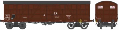 REE Modeles WB-913 SNCF gedeckter Güterwagen TP Ep.3b 