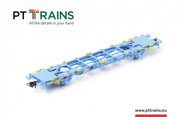 PT Trains PT100132 VTG Containertragwagen Lgnss 45 Ep.6 