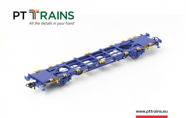 PT Trains PT100150 CR Containertragwagen Lgnss 45 Ep.6 