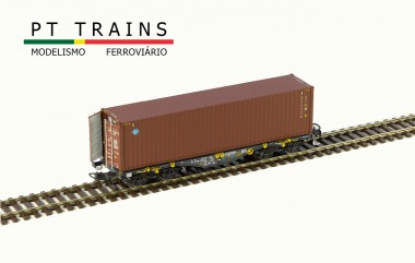 PT Trains PT100324 MFD RAIL Containerwagen Sgmmnss Ep.6 