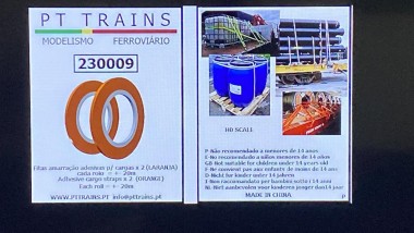 PT Trains PT230009 Spanngurtel x 2 (orange) 