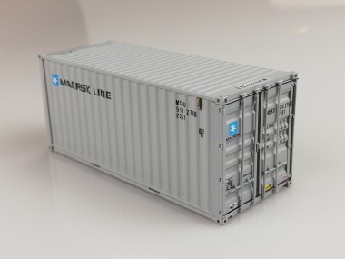 PT Trains PT820003.5 20´DV  MAERSK LINE (MSKU5142786) 