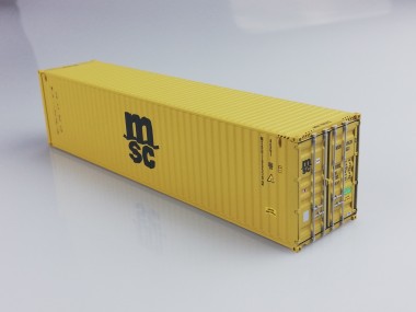 PT Trains PT840015 40'HC MSC Eco (MEDU5396197) 