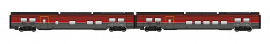 Jägerndorfer JC12210 ÖBB Railjet Wagen-Set DANI 2-tlg Ep.6 AC 