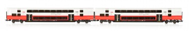 Jägerndorfer JC16820 ÖBB Dopelstockwagen-Set 2-tlg Ep.6 AC 