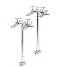 Jägerndorfer JC50500 Stützenset
 2 x 160 mm 