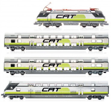 Jägerndorfer JC60400 CAT Personen-Zug 4-tlg. Ep.6 