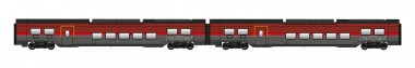 Jägerndorfer JC72220 ÖBB Railjet Wagen-Set DANI 2-tlg Ep.6 