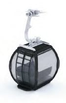 Jägerndorfer JC82003 Seilbahn Kabine Omega IV/8 schwarz 