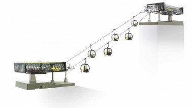 Jägerndorfer JC82499 Seilbahn D-Line Set Planai 