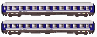 AF Models AF25008 CFR IC Liegewagen-Set 2-tlg N472 Ep.6 