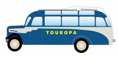 NPE NA88055 Borgward Bus B2000 Touropa 