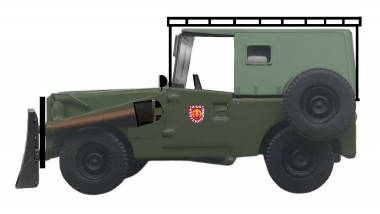 NPE NA88159 IFA P3 Werkstattwagen Zivilverteidigung 