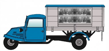NPE NA88184 Goliath GD750 Metzgereiwagen neutral 