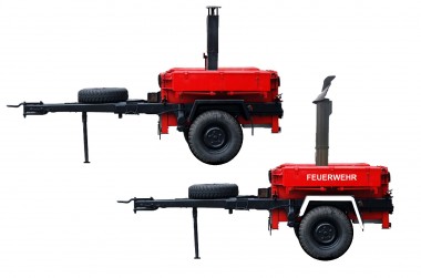 NPE NA88302 Anhänger FKÜ 180/72 Feldküche Feuerwehr 
