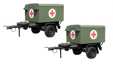 NPE NA88341 Anhänger TPE FSA Kasten Rotkreuz 