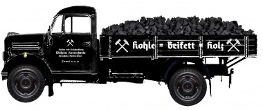 NPE NA88439 Borgward B1250 Hochpritsche Kohle 