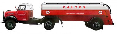NPE NA99167 Borgward B4500 Tank-SZ CALTEX 