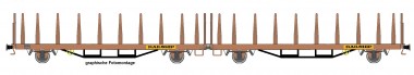 NPE NW52200 DR-Railship Flachwagen Laas Ep.4 