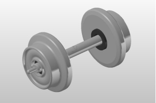 NPE NZ33268 Scheibenradsatz, 9 mm 