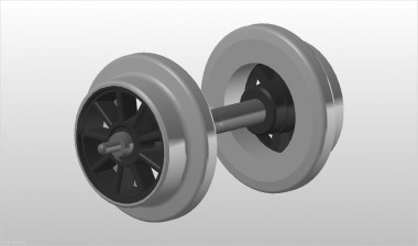 NPE NZ33269 Speicherradsatz schwarz, 10 mm 