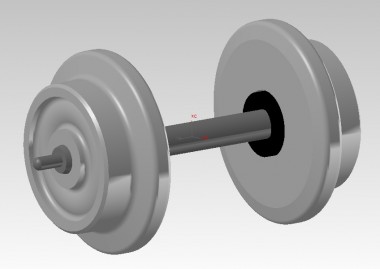 NPE NZ33280 Speichenradsatz, 10 mm 