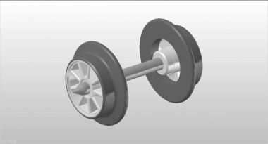NPE NZ33285 Speicheradsatz schmal und grau, 10 mm 