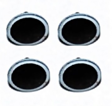 NPE NZ55301 Puffer mit weißen Pufferringen 4 St. 