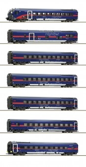 Roco 5520004 ÖBB Nightjet Wagenset 7-tlg Ep.6 AC 