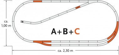 Roco 61102 Gleisset C 