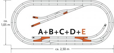 Roco 61104 Gleisset E 