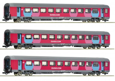 Roco 6200025 SNCF Ouigo Corailwagen-Set 3-tlg. Ep.6 