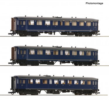 Roco 6200054 NS Beiwagen "Blokkendoos" Set 3tlg. Ep.3 