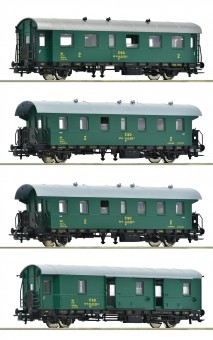 Roco 6200088 CSD Personenwagen Set 4tlg. Ep.4 