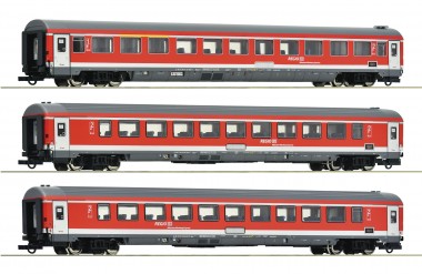 Roco 6200096 DBAG Reisezugwagen MNE Set 1 3tlg. Ep.6 