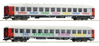 Roco 6200099 Snälltaget Reisezugwagen Set 2tlg. Ep.6 