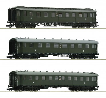 Roco 6200112 PKP Schnellzugwagen Set 3tlg. Ep.3 