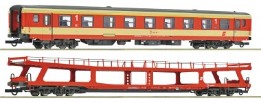 Roco 6200129 ÖBB Person.-/Autowagen Set #3 2tlg. Ep.5 