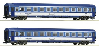 Roco 6200157 CD Schnellzuwagen 2.Kl. Set 2tlg. Ep.6 