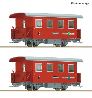 Roco 6240003 Zillertalbahn Spantenwag. Set 2tlg. Ep.6 