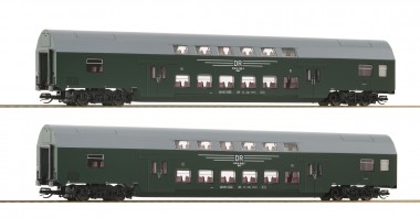 Roco 6280007 DR Doppenstockwagen-Set 2-tlg. Ep.4 