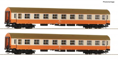 Roco 6280016 DR Reisezugwagen-Set 1.Kl. Ame 2tlg. Ep4 