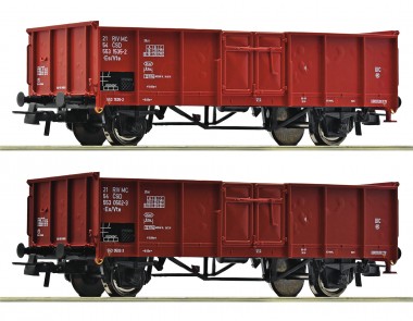 Roco 6600002 CSD offene Güterwagen-Set 2-tlg Ep.4 