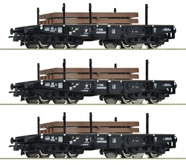 Roco 6600016 NS Schwerlastwagen-Set 3-tlg. Ep.3 