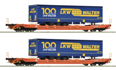 Roco 6600064 WASCOSA Taschenwagen-Set T5 2-tlg. Ep.6 