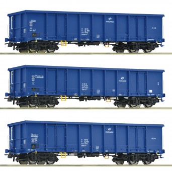 Roco 6600100 PKP Cargo 3-tlg. Set: Offene Güterw Ep.6 
