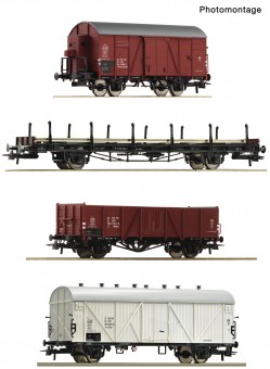 Roco 6600101 PKP 4-tlg. Set: Güterzug Ep.4 