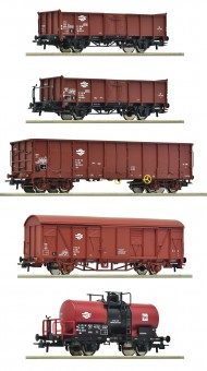 Roco 6600126 MAV Güterzug Set 5tlg. Ep.4 