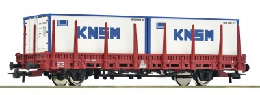 Roco 6600152 NS Rungenwagen Kbs  "KNSM" Ep.4 